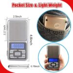 Mini Electronic Scales High Precision Pocket Digital Scale for Gold Sterling Jewelry Balance Gram For Kitchen Scale 500gx0.1g - Image 13