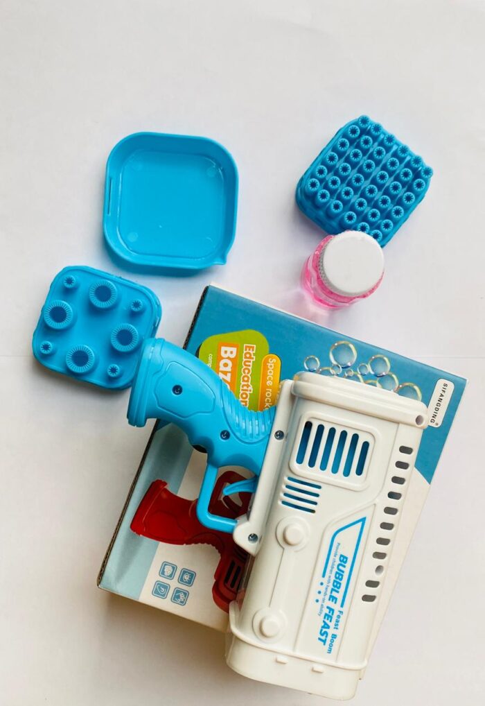 36 / 8 hole bazooka bubble Water gun | Bazooka Water Bubble Gun Toy for Kids, toddlers | Out door Fun Water Spray Gun (Random color) - Image 9