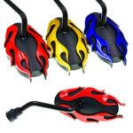 1Pair Motorcycle Universal Side Rear View Mirrors Back Side Mirrors For Dirt Bike honda Yamaha Kawasaki Suzuki TaoTao Lifan (Random Color)