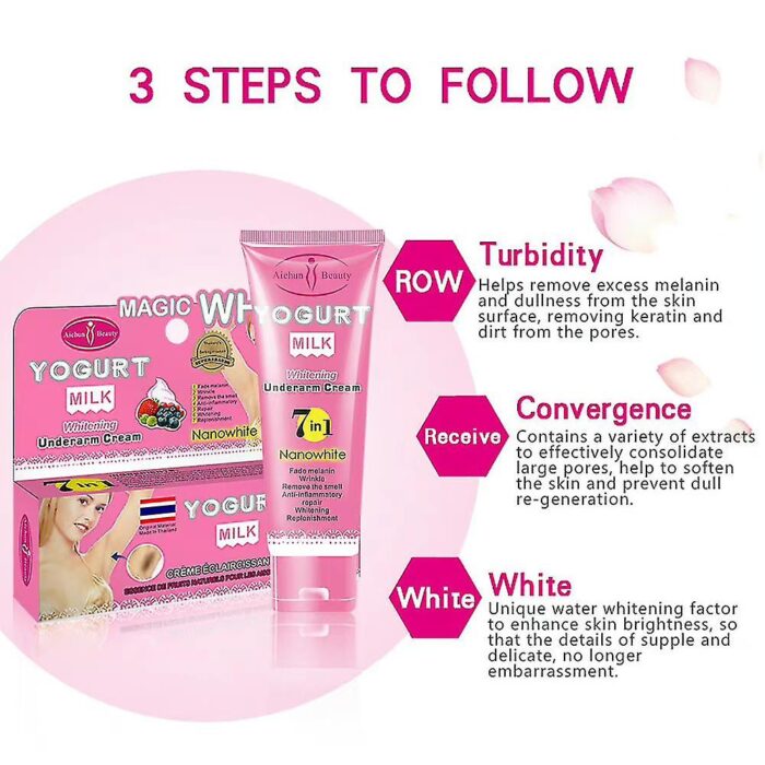 Yogurt Milk Underarm Whitening Cream - Image 4