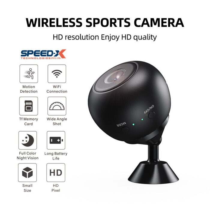 New A10 1080p Hd 2mp Wifi Mini Camera With PIX LINK App - Image 1