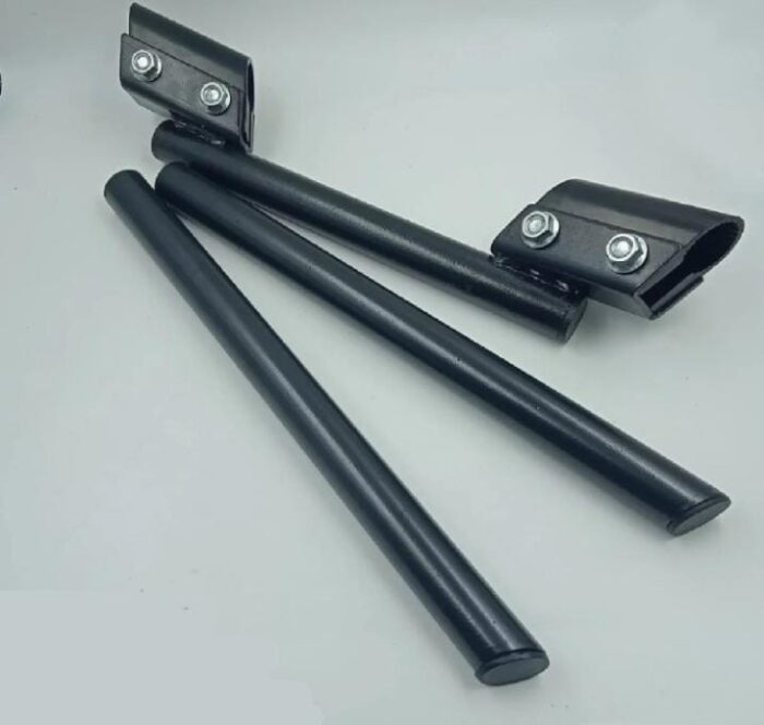 3 piece handle for motorcycle universal (Color Black) - Image 4