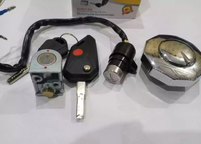 3 pieces lock set for cd70 motorcycle computer key - Image 2