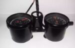 Cafe racer style double meter imported product for motorcycle (Color black) - Image 3
