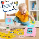 Talking flash cards Preschool learning toys Early Educational Toys English Learn to talk Learn words Learn English Learn(random color ) - Image 7