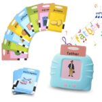 Talking flash cards Preschool learning toys Early Educational Toys English Learn to talk Learn words Learn English Learn(random color ) - Image 10