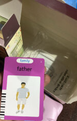 Talking flash cards Preschool learning toys Early Educational Toys English Learn to talk Learn words Learn English Learn(random color ) - Image 4