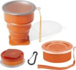 Cute Telescopic Collapsible Silicone Foldable Cup / Water Bottle (Random color) - Image 4