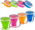 Cute Telescopic Collapsible Silicone Foldable Cup / Water Bottle (Random color) - Image 3