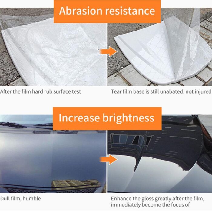 PPF Rhino Skin Cars Paint Protection Film for Car Wrapping Transparent Auto Vehicle Coating sticker SIZE: (50 X 200CM) - Image 7