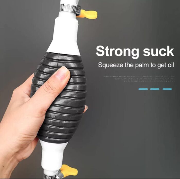 Manual Fuel Transfer Pump Kit for Petrol Diesel Oil Liquid Water Fish Tank - 1.5 mtr - Image 4