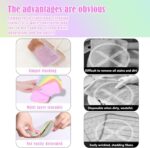 12-Layer Tearable Rainbow Rag, Reusable Dual Sided Dish Sponge, Rainbow Scrub Sponge, Multi-Purpose Cleaning Rag for Cars, Glass, Furniture (Random color) - Image 8