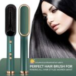 HQT-909B Electric Professional Hair Straightening Brush	 (random color) - Image 2