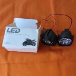 2PCS Work Lights 6 LED Motorcycle Headlight Spot Light Waterproof Super Bright Auxiliary Scooters Universal 12v Led Bar - Image 2