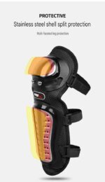 Motorcycle Elbow Pads for Men Stainless Steel Off-road Locomotive Protective Gear Anti-fall Riding Equipment (4 pcs) - Image 13