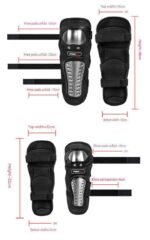 Motorcycle Elbow Pads for Men Stainless Steel Off-road Locomotive Protective Gear Anti-fall Riding Equipment (4 pcs) - Image 18