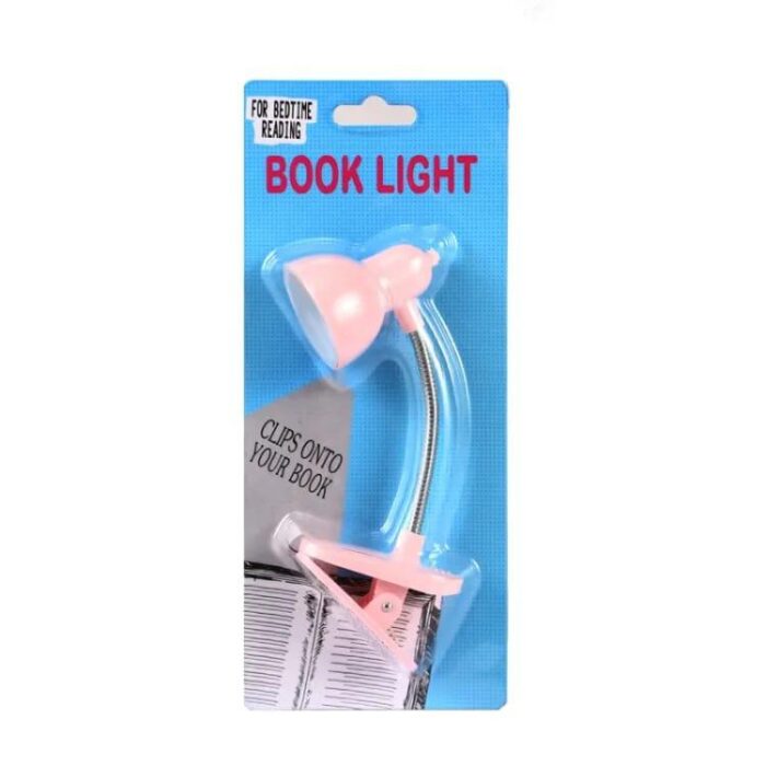 1Pc Mini Led Clamp Reading Lamp Night Lights (Random color) - Image 2