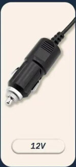 12v Car Dashboard cooling fan, dual head fan 360 degree rotation Fan for Cars - Image 9