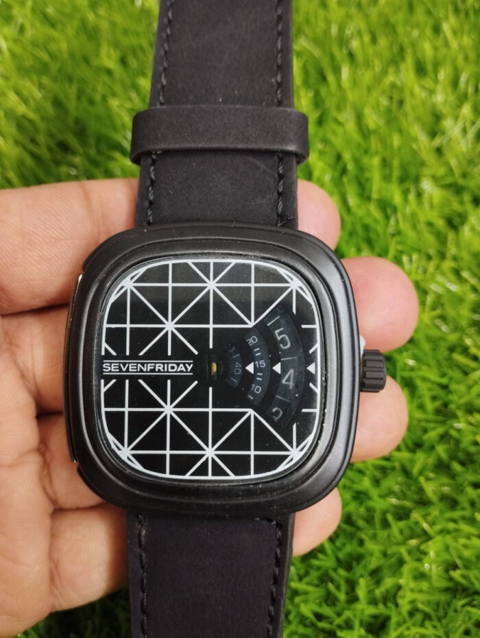 SEVEN FRIDAY Wrist Watch for Men - Without Box (Random Colors & Designs) - Image 13