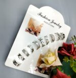 Pack Of 10 Adjustable Multiple Design Ring Set - Silver