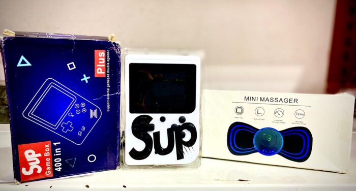 14 August deal pack of 2 - Sup Game 400 in 1 & Ems Butterfly Massager - Image 2