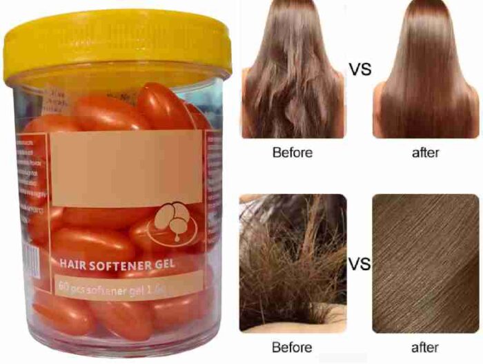 Hair Treatment Anti-Hair Loss & Hair Shining Capsules Box (60 Capsules) - Image 4