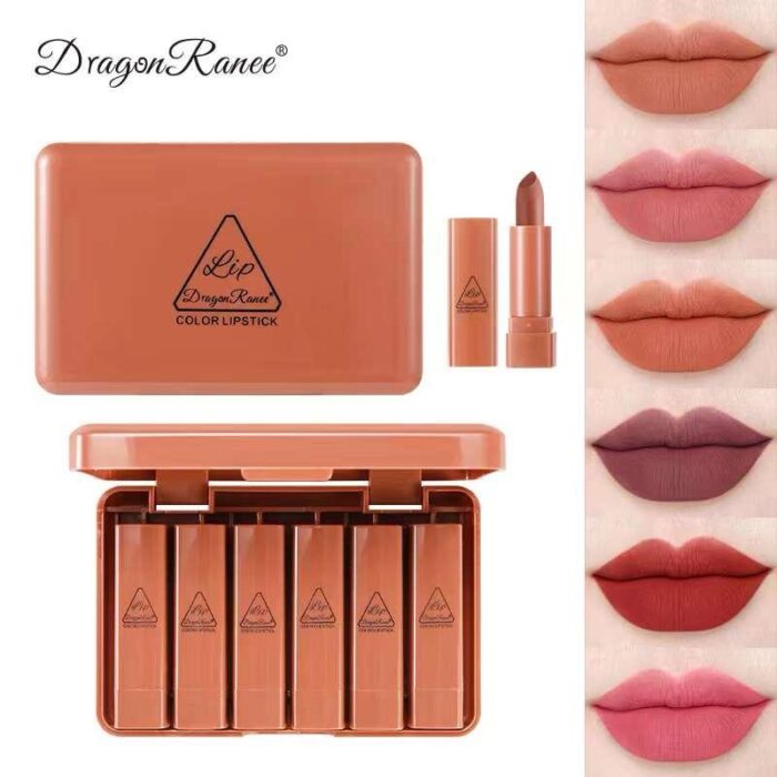 (Pack of 6 )Dragon Ranee Lipstick Set - Image 1
