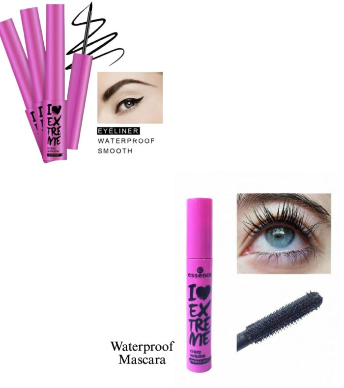 ( Pack of 2 ) Waterproof Mascara & Liner Deal, - Image 1