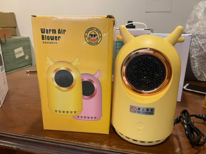 Deer Design Electric Room Heater,  Air Warmer Fan Blower Heater ,Portable Fan Heater for Home & Office - Image 9