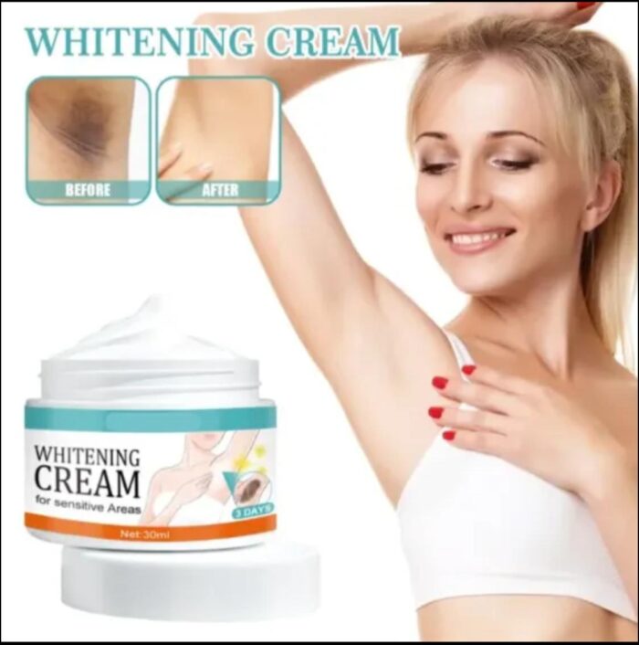 White whitening cream for sensitive areas underarm and private - Image 1