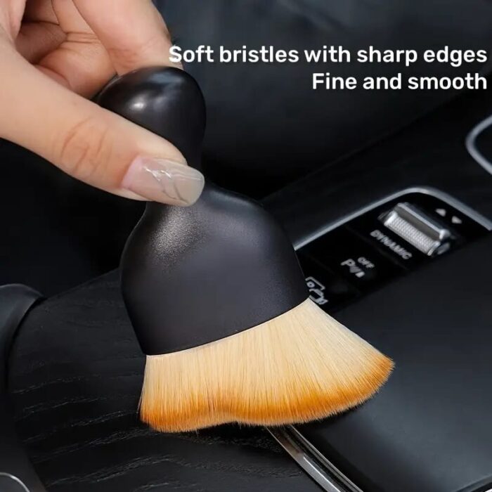 Car interior Cleaning & Multifunctiona  Soft Hair Brush For cleaning of Small and Tiny Places (random color) - Image 1