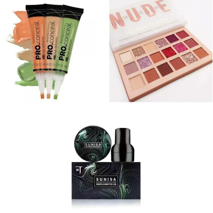 3-in-1 Deal Foundation, Eyeshadow & Concealer | Beauty Deal for Girls & Women - Image 1