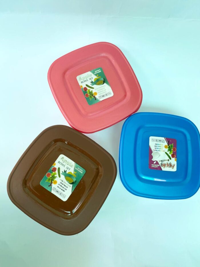 High Quality 3pc Plastic Box Set - Image 3