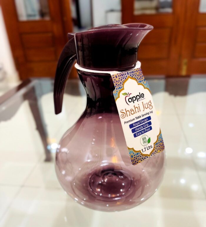 Shahi Jug Premium Quality Plastic Jug – Royal Design (1.75 L) - Image 3
