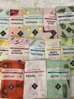 Pack of 6 Random Sheet Masks - Hydrating, Brightening, and Nourishing - Image 4