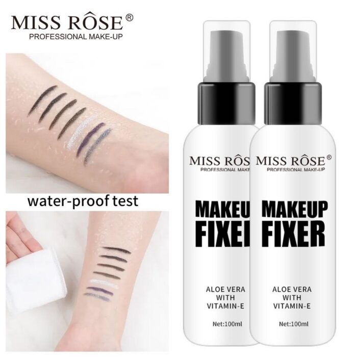 Miss Rose Origanal Natural Aloe Vera With Vitamin-E Makeup Fixer (100ml) - Image 3