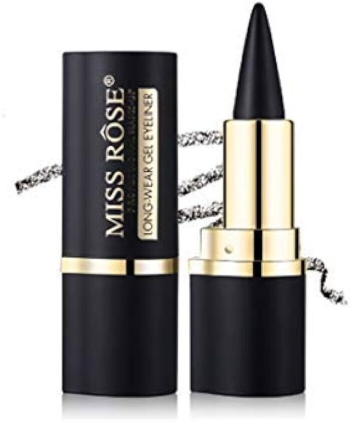 Miss Rose Waterproof Long Lasting Gel Stick Black Eyeliner - Image 4