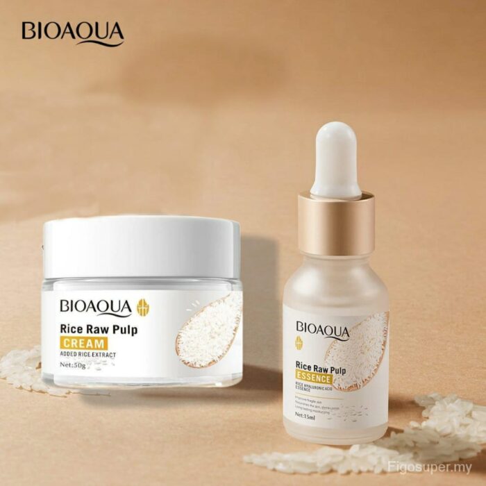 BioAqua Rice Whitening Cream & Serum Deal - Image 1