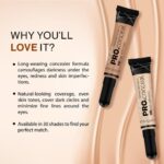 HD Pro High Coverage Concealer, Pack of 3 - Image 2