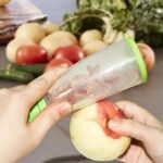 Multifunctional Storage Peeler with Trash Can Fruit Vegetable Peeler Stainless Steel Blade Kitchen Accessories - Image 4