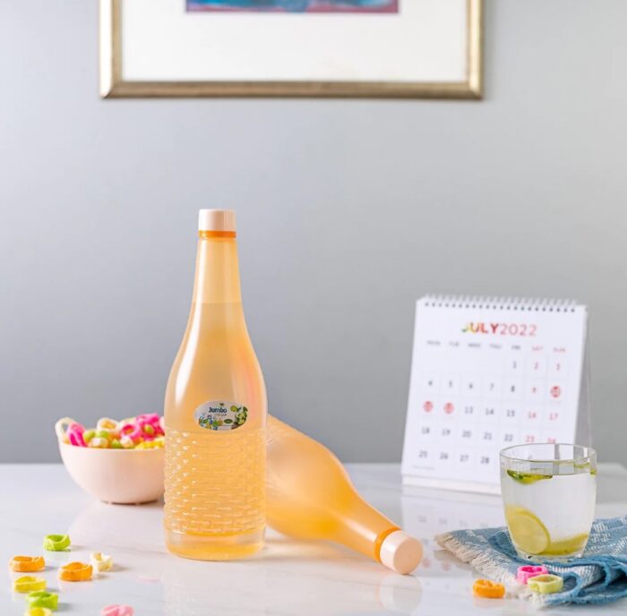 Pack Of 4 Plastic Jumbo Water Bottles (random color) 1.2 Ltr Each - Image 7