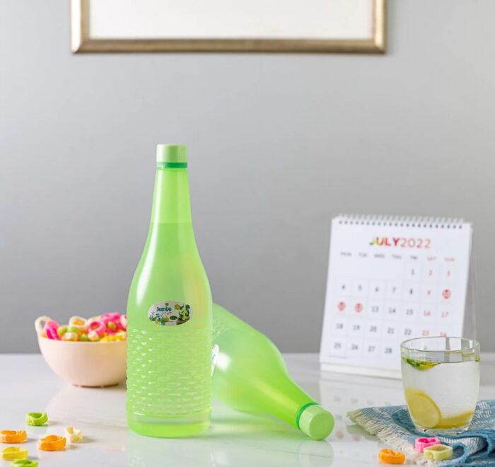 Pack Of 4 Plastic Jumbo Water Bottles (random color) 1.2 Ltr Each - Image 8