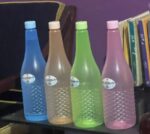Pack Of 4 Plastic Jumbo Water Bottles (random color) 1.2 Ltr Each - Image 2