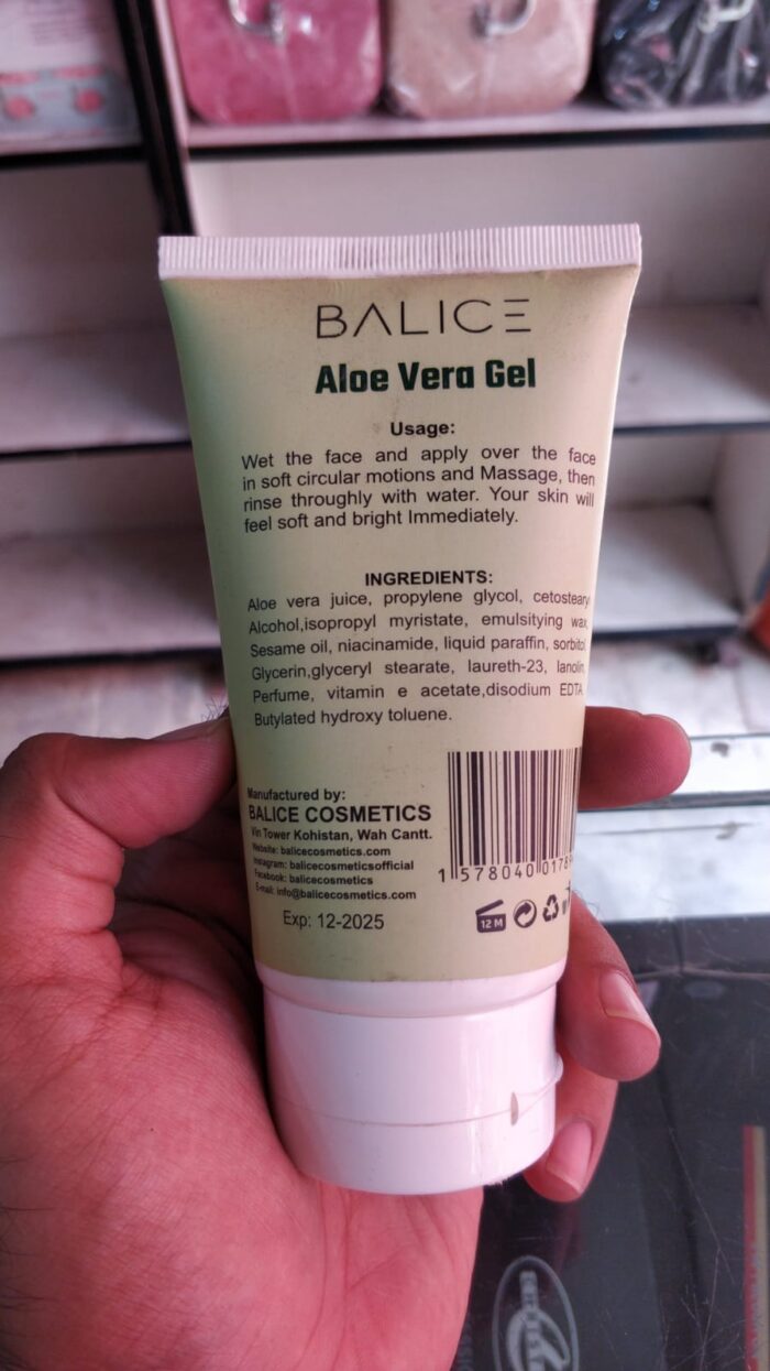 Balice Aloe Vera Gel Skin Care - Image 2