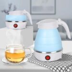 Portable & Foldable Electric Kettle Easy To Carry (Random Colour)