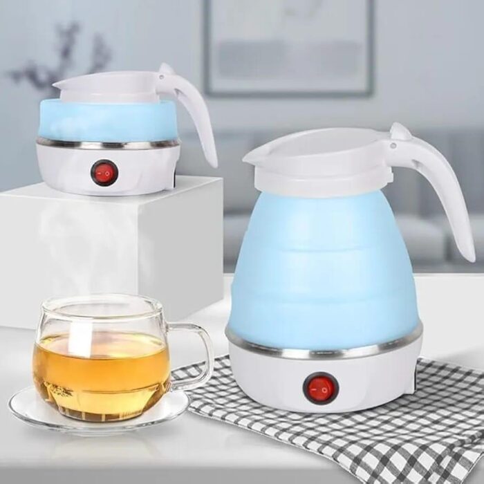 Portable & Foldable Electric Kettle Easy To Carry (Random Colour) - Image 1