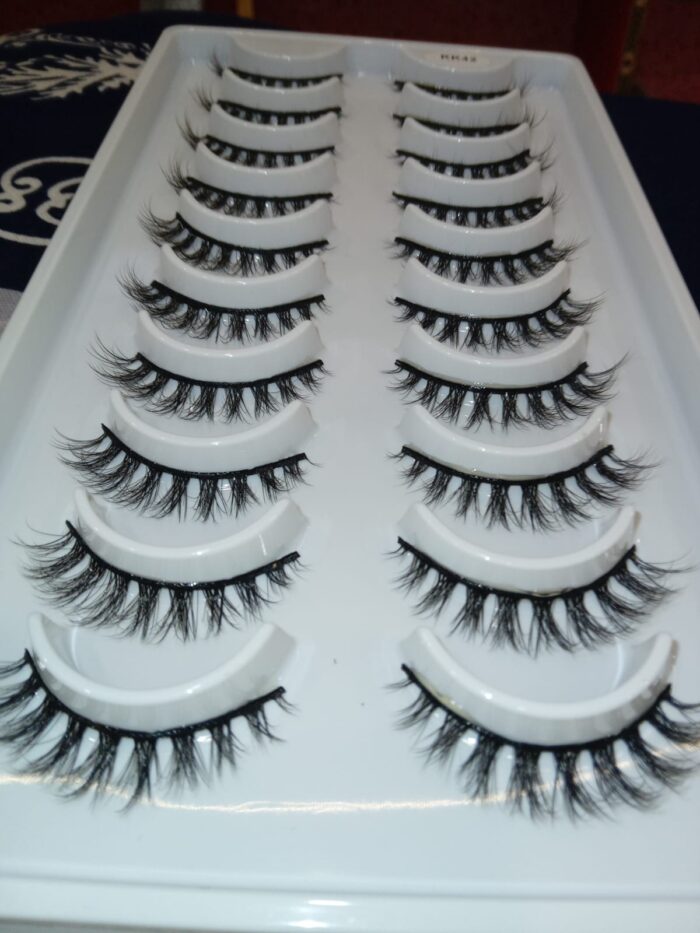(10 PACK) eyelashes kk42 - Image 1