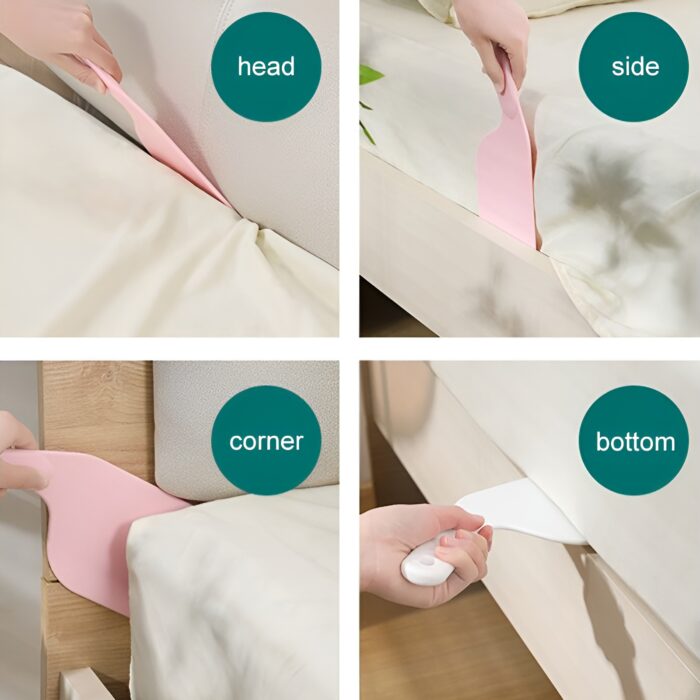 Bed Sheet Tucker Tool Tucking Paddle for Bed | Bedsheet Change Making Easier | Plastic Durable Sheet Change Helper ( Random color ) - Image 5