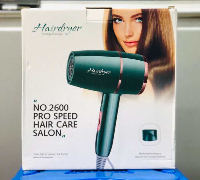 Professional Hair Dryer High Power Styling Tools Blow Dryer Hot & Cool EU Plug (No 2600) Pro Speed Hair Care (Random Color) - Image 2