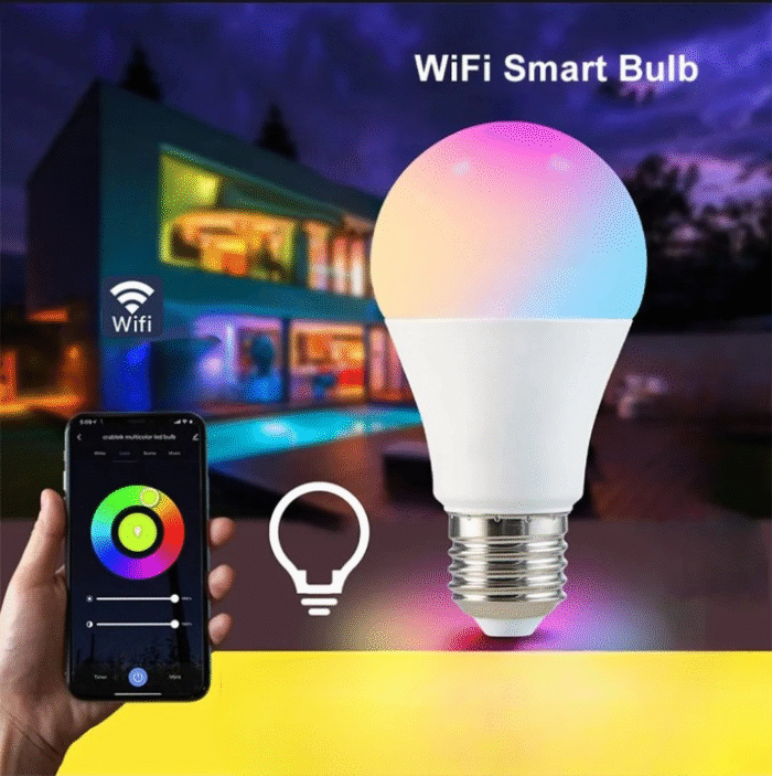 RGB bulb / smart WiFi Led light bulb - Image 3